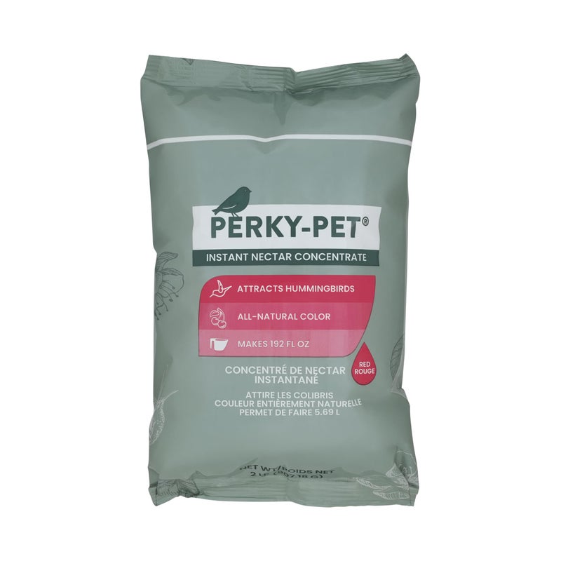 Perky-Pet Hummingbird Instant Nectar Powder Concentrate - 2 lb Bag - 244SFB - Makes 192 oz of Humming bird Liquid Food Nectar - 100% Sucrose - Image 1